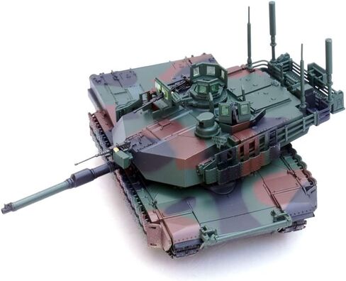 Motor city classics 1:72 Scale US M1A2 Abrams Main Battle Tank with TUSK II - NATO Camouflage - 12210PB - Panzerkampf in Saudi Arabia