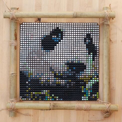 مجموعة الخرز المصنوعة من القماش Perler Snappix، مقاس 30.48 سم × 30.48 سم، قطعتان بلوري in Saudi Arabia