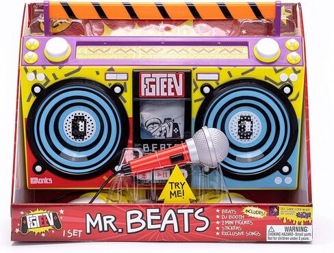 FGTeeV – B.E.A.T.S. - Plays 6 Original Songs from The FGTeeV YouTube Channel - Includes The Boombox case with Music, 2 Mini Figures, DJ Booth, and Working Microphone in Kuwait