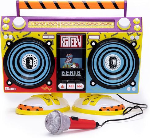 FGTeeV – B.E.A.T.S. - Plays 6 Original Songs from The FGTeeV YouTube Channel - Includes The Boombox case with Music, 2 Mini Figures, DJ Booth, and Working Microphone in Kuwait