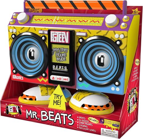 FGTeeV – B.E.A.T.S. - Plays 6 Original Songs from The FGTeeV YouTube Channel - Includes The Boombox case with Music, 2 Mini Figures, DJ Booth, and Working Microphone in Kuwait