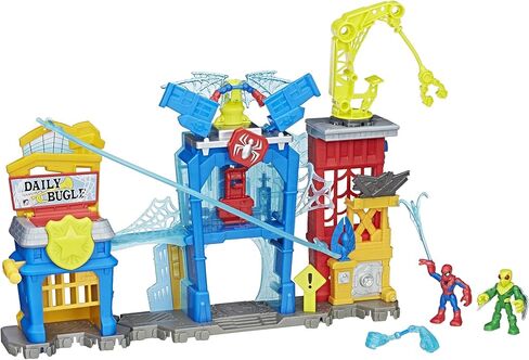 Hasbro Playskool Heroes Sha Spider Man Web Quarters Toy in Saudi Arabia