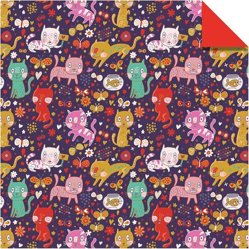 Origami Paper 100 sheets Cat Patterns 6" (15 cm): Tuttle Origami Paper: High-Quality Double-Sided Origami Sheets Printed with 12 Different Patterns: Instructions for 6 Projects Included in Saudi Arabia