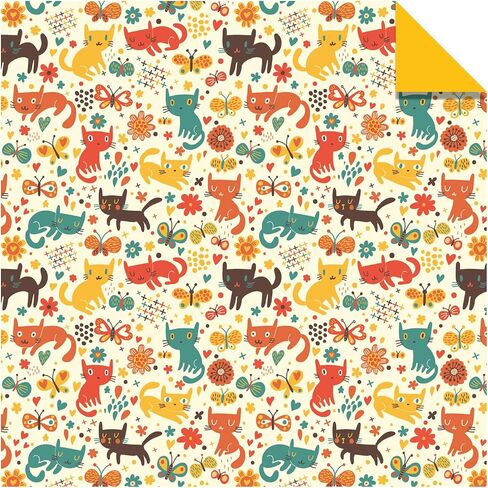 Origami Paper 100 sheets Cat Patterns 6" (15 cm): Tuttle Origami Paper: High-Quality Double-Sided Origami Sheets Printed with 12 Different Patterns: Instructions for 6 Projects Included in Saudi Arabia