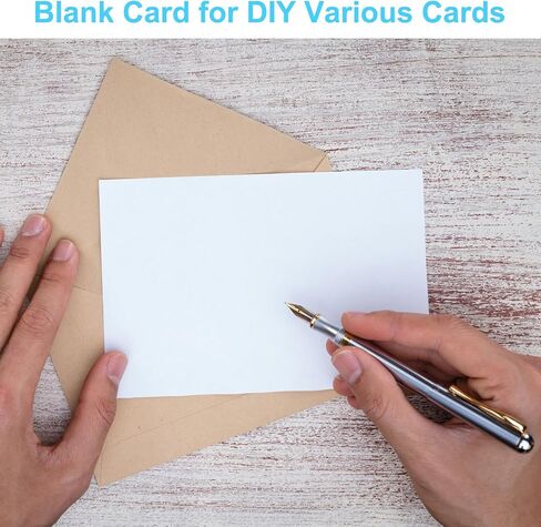 100 Pack White Cardstock Paper 5x7 Blank Cards, 250 GSM/92 lb Thick White Card Stock 5x7 for DIY Greeting Cards, Invitation Cards, Thank you cards, Blank Note Cards Cardstock Printer Paper for Crafts in Kuwait