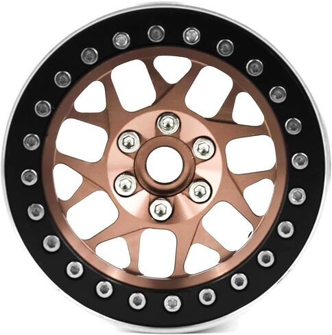 Lifehead 1.9 بوصة هيكل مقسم عجلات Beadlock نقش باستخدام الحاسب الآلي لسيارة زاحفة 1/10 RC TRAXXAS TRX4 TRX6 محوري SCX10 90046 90047 SCX10 III AXI03007 Tamiya CC01 D110 YK4102، 12 مم سداسي in Kuwait
