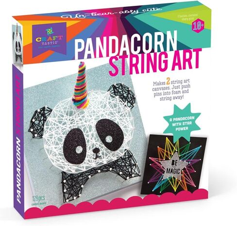 سلسلة فنية يدوية الصنع - مجموعة حرفية للأطفال - كل شيء متضمن لـ 3 مشاريع فنية وحرفية ممتعة - سلسلة البومة، كبيرة in Kuwait