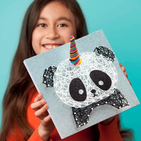 سلسلة فنية يدوية الصنع - مجموعة حرفية للأطفال - كل شيء متضمن لـ 3 مشاريع فنية وحرفية ممتعة - سلسلة البومة، كبيرة in Kuwait