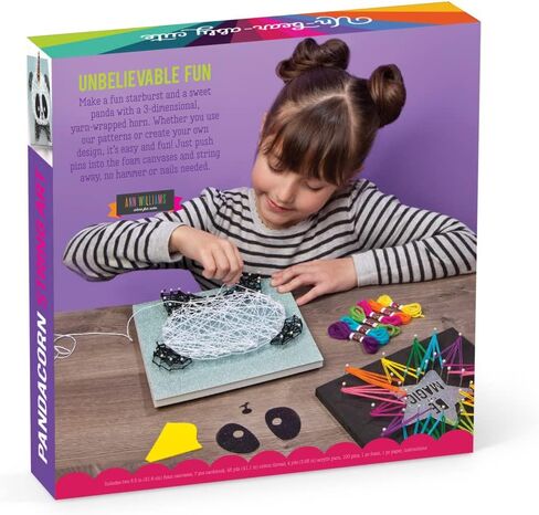 سلسلة فنية يدوية الصنع - مجموعة حرفية للأطفال - كل شيء متضمن لـ 3 مشاريع فنية وحرفية ممتعة - سلسلة البومة، كبيرة in Kuwait