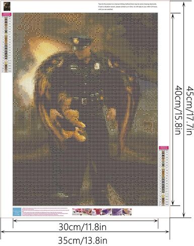 Zimal Full Round DIY Diamond Embroidery Police and Child 5D Diamond Painting Rhinestone Mosaic Home Decor Wall Stickers 11.8 x 15.8 Inch in Kuwait