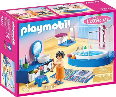 Playmobil Bathroom with Tub Furniture Pack in Saudi Arabia