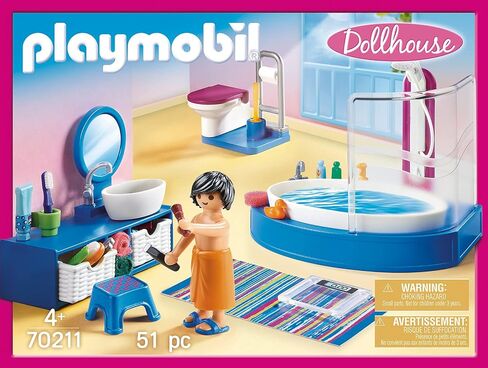 Playmobil Bathroom with Tub Furniture Pack in Saudi Arabia