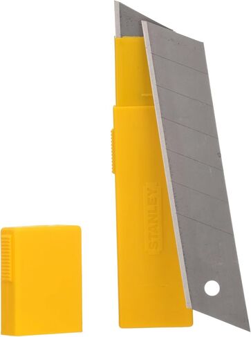 Stanley 11-325T 25mm Heavy Duty Quick-Point Snap-Off Blades with Dispenser, Pack of 10 (4) in Saudi Arabia
