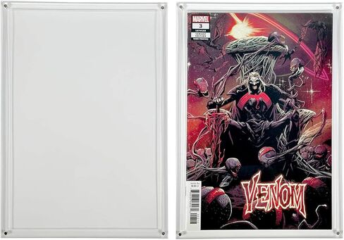 MALKO Silver Age & Early Bronze Comic Book Acrylic Slab Display Case - Magnetic Showcase - 2 Pack in Saudi Arabia