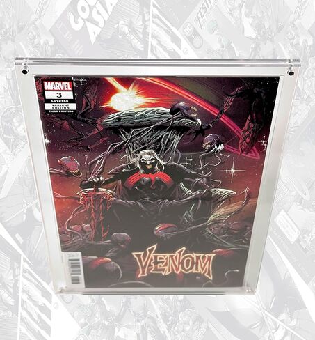 MALKO Silver Age & Early Bronze Comic Book Acrylic Slab Display Case - Magnetic Showcase - 2 Pack in Saudi Arabia