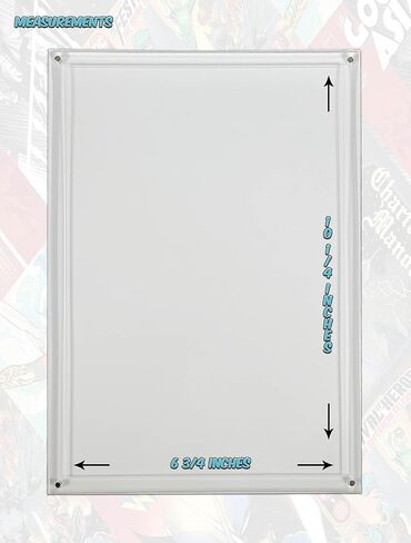 MALKO Silver Age & Early Bronze Comic Book Acrylic Slab Display Case - Magnetic Showcase - 2 Pack in Saudi Arabia