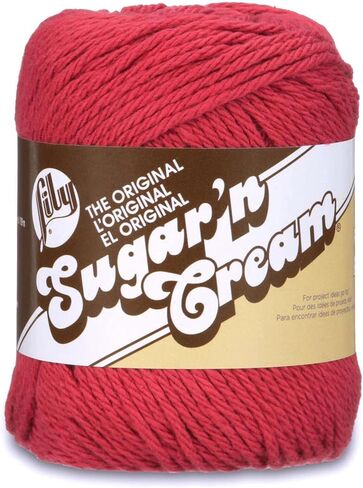 مجموعة خيوط Lily Sugar 'n Cream Stripes 100% قطن صوفي #4 الوزن (مزيج ليلي 228) in Kuwait