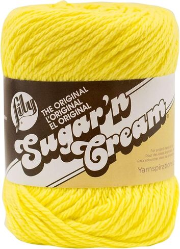 مجموعة خيوط Lily Sugar 'n Cream Stripes 100% قطن صوفي #4 الوزن (مزيج ليلي 228) in Kuwait