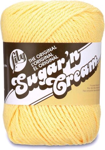 مجموعة خيوط Lily Sugar 'n Cream Stripes 100% قطن صوفي #4 الوزن (مزيج ليلي 228) in Kuwait