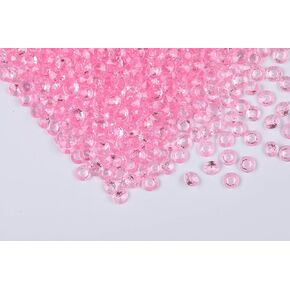 1000pcs Platic Acrylic Gems Fake Acrylic Diamonds Vase Filler Beads Faux Diamond Crystals Jewels for Makeup Brushes Holder Table Scatter Confetti Party Arts Crafts Birthday Wedding Decor in Kuwait