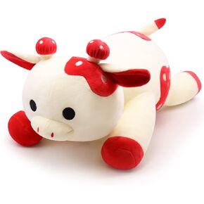 kophinye 11 بوصة وسادة القط الفطر، لطيف القط الفطر القطيفة الفطر القطيفة، لعبة القط الفطر الفطر للأطفال، عيد الميلاد، عيد الهالوين، عيد الميلاد، ديكور المنزل in Kuwait