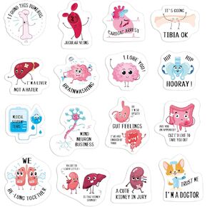 400 قطعة من ملصقات التمريض، ملصقات مضحكة للممرضات، ملصقات طبية تحت عنوان التمريض، ملصقات الطلاب، ملحقات الممرضات لزجاجات المياه، ومغلفات الكمبيوتر المحمول، ومستلزمات أسبوع الممرضات (نابضة بالحياة) in Kuwait