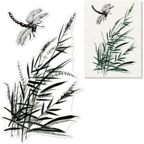 Happy Birthday Flower Elf Clear Stamps for Card Making Decoration DIY Scrapbooking,Make A Wish Words Transparent Rubber Seal Stamps for Photo Card Album Crafting Supplies.