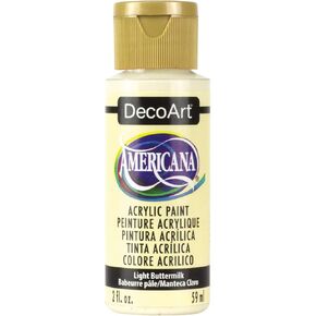 DecoArt, Light Buttermilk Americana Acrylic Paint, 2-Ounce, 2 Fl Oz (Pack of 1) in Kuwait