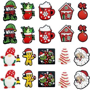 20 Pcs Halloween Silicone Focal Bead Cute Loose Beads Accessory for DIY Keychains Pens Lanyard Making