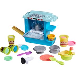 Play-Doh Kitchen Creations Rising Cake Oven Kitchen Playset, Play Kitchen Appliances, Preschool Toys, Kitchen Toys for 3 Year Old Girls and Boys and Up