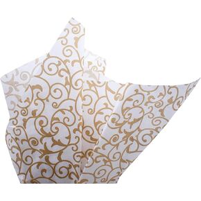 Made in USA 50-Sheet Classic Print Gift Tissue Paper Pack, 20" X 30" (Persian Lace) in Kuwait