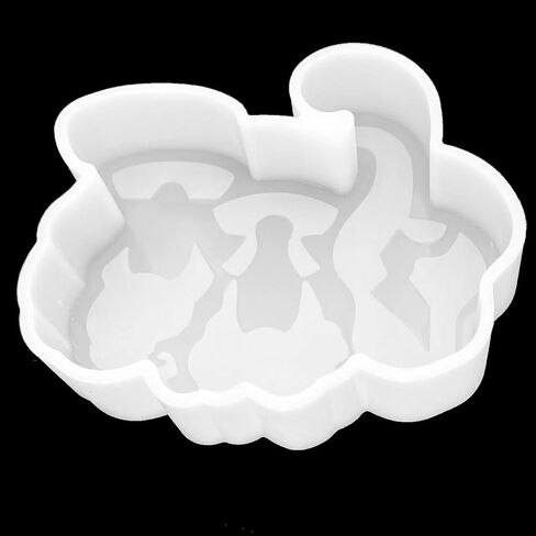 [تحقق من متجرنا] قالب سيليكون طازج للسيارة من VONZK مقاس 3/16 بوصة طول × 3 9/16 بوصة عرض × 1 3/16 بوصة ارتفاع للخرز العطري قالب طازج مصنوع يدويًا (جمجمة معاقب صغيرة) in Kuwait