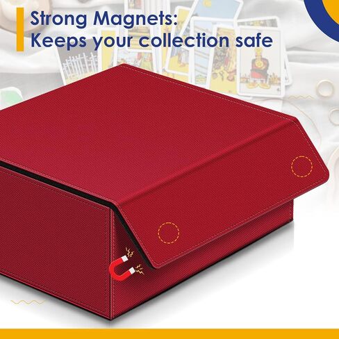 حافظة بطاقات لبطاقات التداول، صندوق تخزين البطاقات يحمل أكثر من 1800 بطاقة ذات أكمام واحدة، صناديق بطاقات قائد إغلاق مغناطيسي من جلد البولي يوريثان، حاملات بطاقات سحرية مناسبة لبطاقات الألعاب والبطاقات الرياضية (أسود وأخضر) in Kuwait