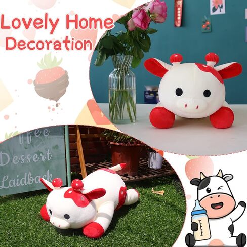 kophinye 11 بوصة وسادة القط الفطر، لطيف القط الفطر القطيفة الفطر القطيفة، لعبة القط الفطر الفطر للأطفال، عيد الميلاد، عيد الهالوين، عيد الميلاد، ديكور المنزل in Kuwait