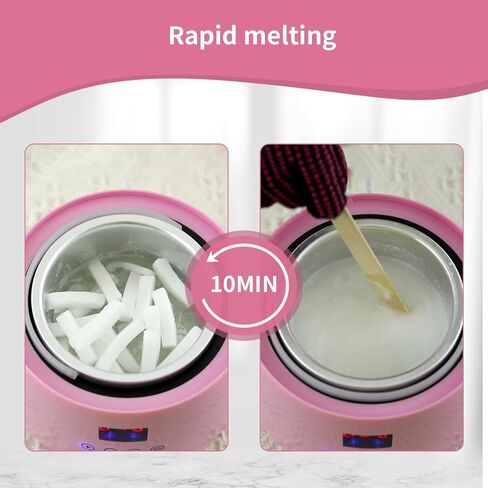 لوازم صنع الصابون، اداة اذابة قاعدة الصابون، مجموعة صنع الصابون بنفسك، مجموعة صنع الصابون مع اداة اذابة ثابتة للتحكم في درجة الحرارة، قالب سيليكون للبالغين والمبتدئين in Kuwait