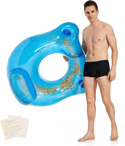 مجموعة من 2 طوف استلقاء قابل للنفخ في حمام السباحة، مفرش سرير هوائي لحمام السباحة لحفلات الصيف in Kuwait