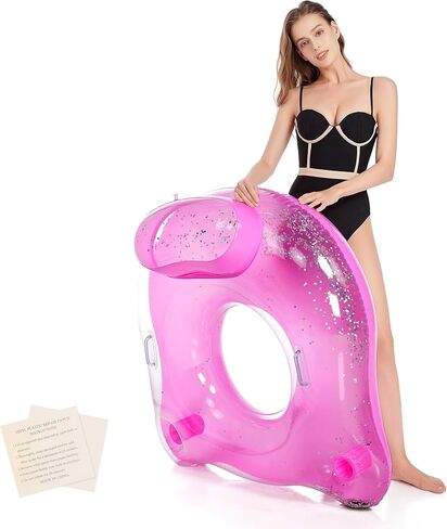 مجموعة من 2 طوف استلقاء قابل للنفخ في حمام السباحة، مفرش سرير هوائي لحمام السباحة لحفلات الصيف in Kuwait