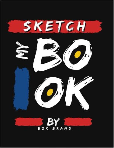 sketchbook for drawing, writing and doodling: Sketchbook: dark Background, Large Blank Sketchbook, 110 Pages, 8.5" x 11", For Drawing, Sketching & Crayon Coloring in Saudi Arabia