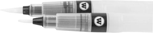MOLOTOW Aqua Ink Empty Squeeze Pen 3-Pen Set, 1mm, 3mm, 4mm Tips, 1 Set (727.110) in Saudi Arabia