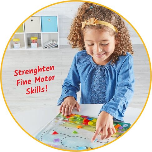 hand2mind Colors & Shapes Sensory Pad, 16 Activities, 24 Shapes, Ages 3+ in Saudi Arabia