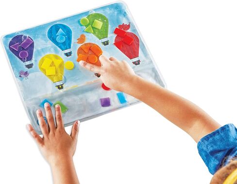 hand2mind Colors & Shapes Sensory Pad, 16 Activities, 24 Shapes, Ages 3+ in Saudi Arabia
