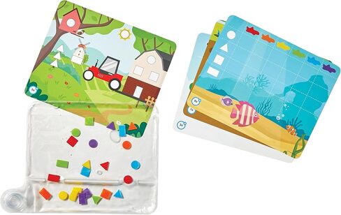 hand2mind Colors & Shapes Sensory Pad, 16 Activities, 24 Shapes, Ages 3+ in Saudi Arabia
