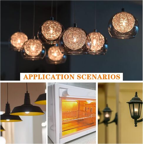 HUIMEIJIA برغي لمبة LED 4W 40W مكافئة لآلة الخياطة ضوء AC 110-130V C7 إلى جزء استبدال الهالوجين 1034d متوافق مع xl2610 2340cv 2600i لمبة ضوء النهار الأبيض حزمة من 2 in Kuwait