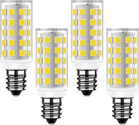 HUIMEIJIA برغي لمبة LED 4W 40W مكافئة لآلة الخياطة ضوء AC 110-130V C7 إلى جزء استبدال الهالوجين 1034d متوافق مع xl2610 2340cv 2600i لمبة ضوء النهار الأبيض حزمة من 2 in Kuwait