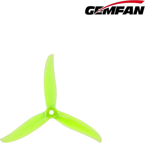 GEMFAN Sbang 4934 4.9 inch 4.9X3.4X3 3-Blade PC Propeller CW CCW for FPV Freestyle 5inch RC FPV Quadcopter Drone 20 Pcs 10CW 10CCW in Saudi Arabia