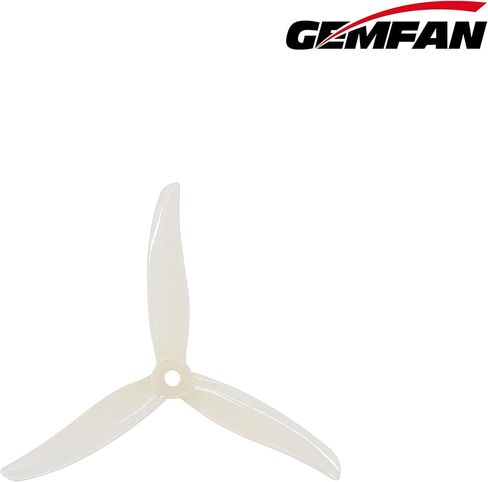 GEMFAN Sbang 4934 4.9 inch 4.9X3.4X3 3-Blade PC Propeller CW CCW for FPV Freestyle 5inch RC FPV Quadcopter Drone 20 Pcs 10CW 10CCW in Saudi Arabia