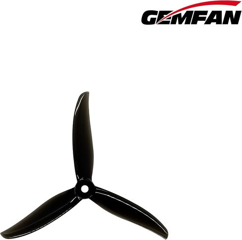 GEMFAN Sbang 4934 4.9 inch 4.9X3.4X3 3-Blade PC Propeller CW CCW for FPV Freestyle 5inch RC FPV Quadcopter Drone 20 Pcs 10CW 10CCW in Saudi Arabia