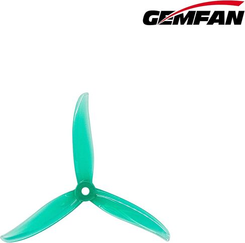 GEMFAN Sbang 4934 4.9 inch 4.9X3.4X3 3-Blade PC Propeller CW CCW for FPV Freestyle 5inch RC FPV Quadcopter Drone 20 Pcs 10CW 10CCW in Saudi Arabia