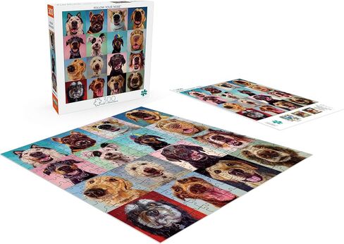 Buffalo Games - Follow Your Nose - 300 Large Piece Jigsaw Puzzle Multicolor, 18"L X 18"W in Saudi Arabia