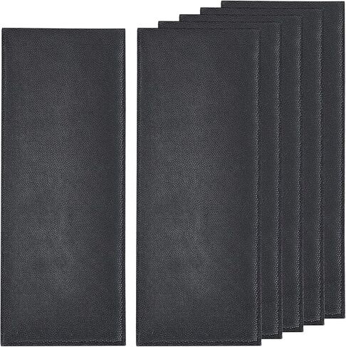 PH PandaHall 10pcs 7.8×3 Inch Bag Base Shaper Black Durable Plastic Sheet Rectangle Handbag Bottom Shaper Thickened Soft Bag Liner Board for Tote Purse Handbag Crossbody Bag Backpack, 1.5mm Thick in Saudi Arabia